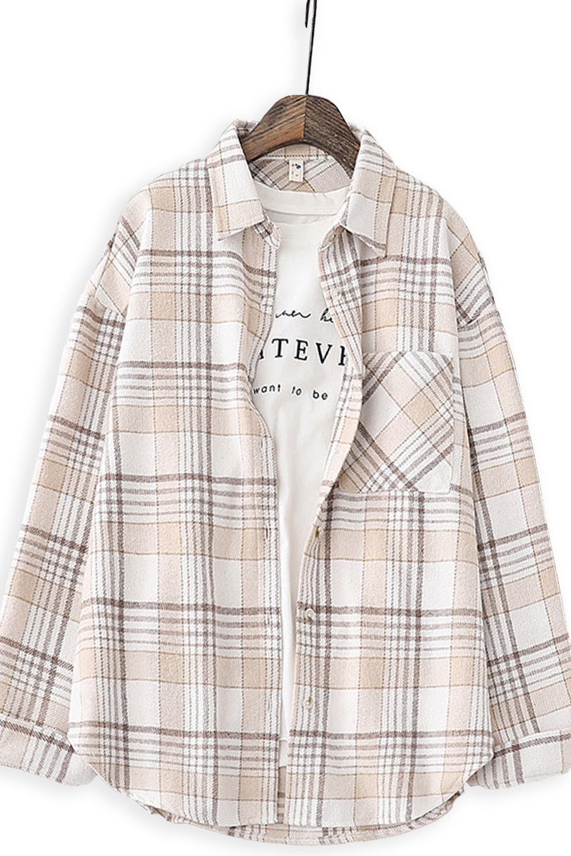 Beige Flannel