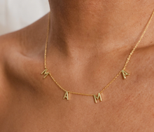 Load image into Gallery viewer, MAMA Chain Necklace- Gold or Silver
