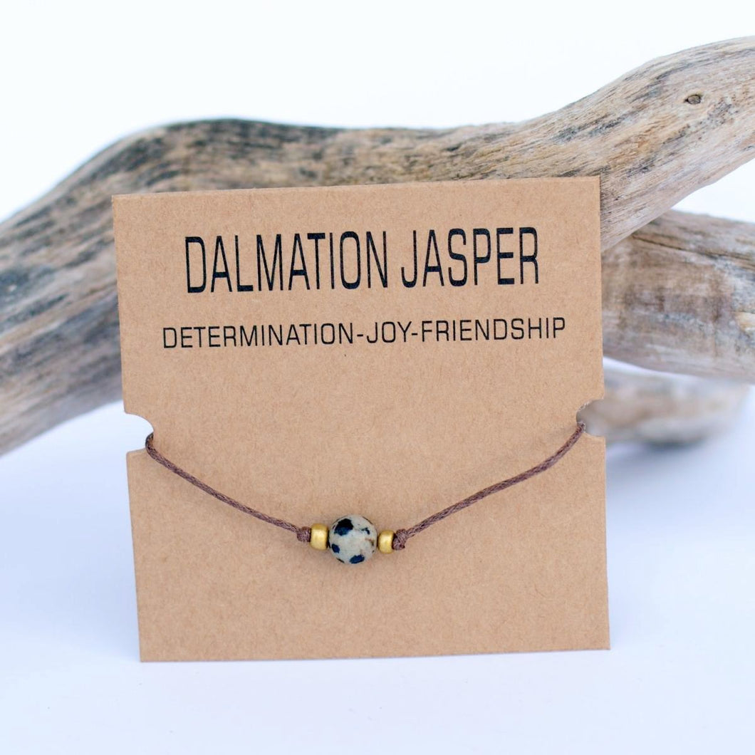 Dalmation Jasper Bracelet